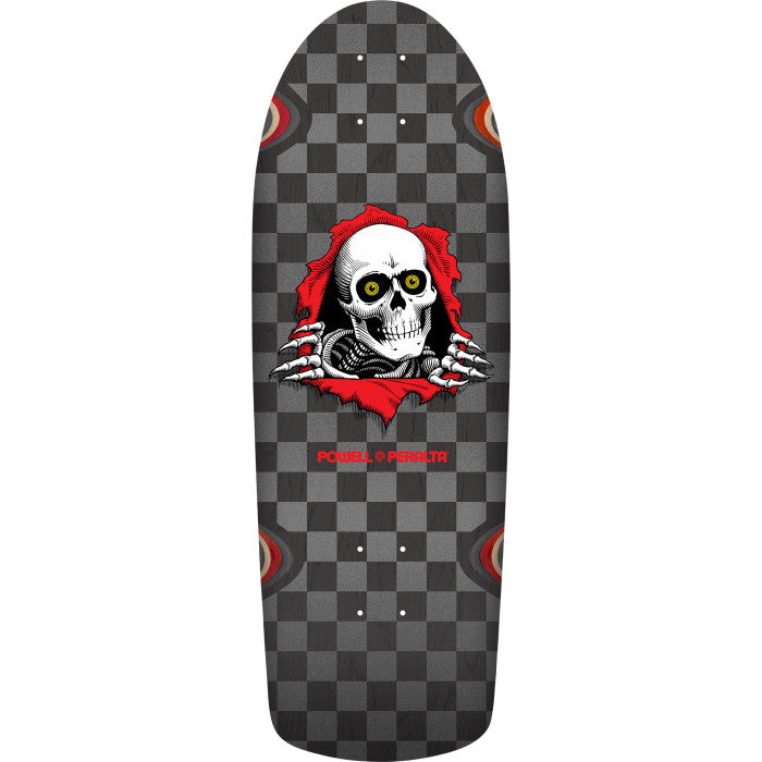 Powell Peralta OG Ripper Checker Reissue Deck Silver/Black Stain