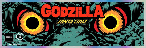 Godzilla x Santa Cruz