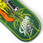 Santa Cruz Meek Pinstripe Slasher Green Deck 9.23