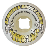 OJ 54mm Double Duro White Chubbies 101a/95a Wheels