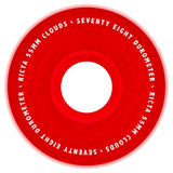 Ricta 55mm Clouds GITD Red 78a Wheels