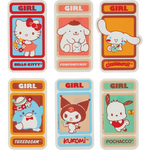 Girl 6/Pack Hello Kitty Team Stickers