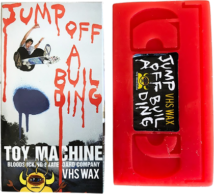 Toy Machine VHS Wax - Jump Off A Building (Red)