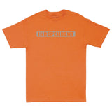 Independent Orange Bar Logo Mens T-Shirt