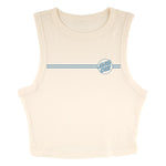 Santa Cruz Opus Stripes Womens Tank Natural