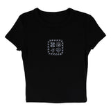 Santa Cruz Strange Heart Womens Crop T-Shirt