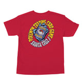 Santa Cruz Pokémon TCG Youth Hand S/S Midweight T-Shirt Red