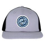 Santa Cruz Malba Crash Dot Trucker Hat