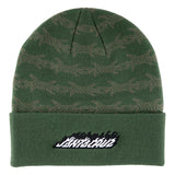 Santa Cruz Wired Flame Dot Beanie Long Shoreman Hat
