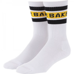 Baker Yellow Stripe Crew Socks