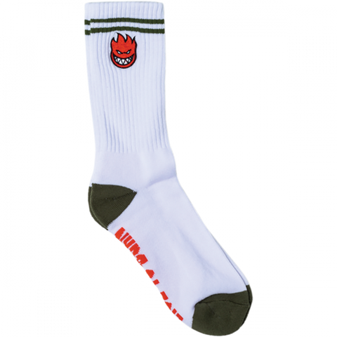 Spitfire Bighead Fill Embroidered Crew Socks