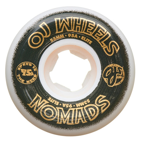 OJ 53mm Elite Nomads 95a Skateboard Wheels