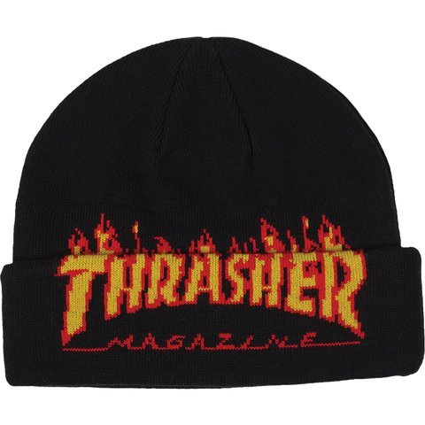 Thrasher Flame Fold Beanie