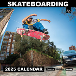 2025 Skateboarding Calendar