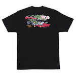 Santa Cruz Meek Scratched Slasher Heavyweight Tee (Black)