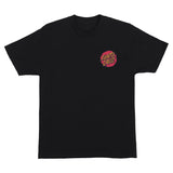 Santa Cruz Meek Scratched Slasher Heavyweight Tee (Black)