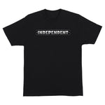 Independent Chrome Bar Heavyweight T-Shirt Black