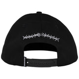 Independent Bratrud Notebook Snapback Unstructured Hat Black