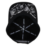 Independent Bratrud Notebook Snapback Unstructured Hat Black