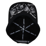 Independent Bratrud Notebook Snapback Unstructured Hat Black