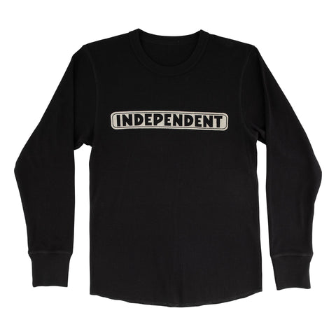 Independent Bar Logo Thermal Top Black