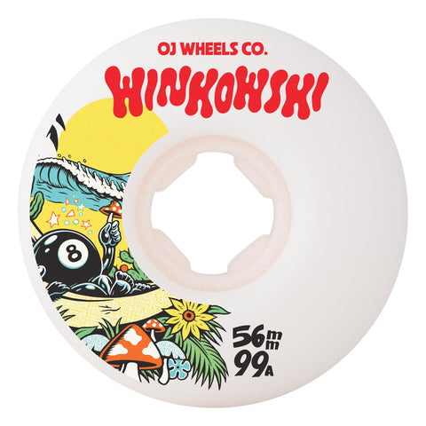 OJ 56mm Winkowski Mushroom Elite Mini Combo 99a Wheels