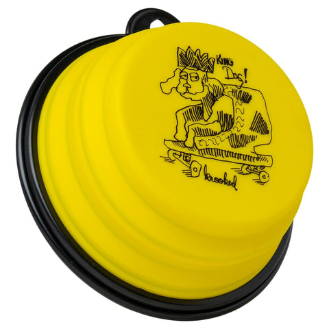 Krooked King Foldable Dog Bowl
