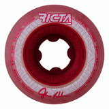 Ricta 53mm Shanahan Crystal Cores Red 95a Skateboard Wheels
