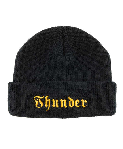 Thunder Evil Embroidered Beanie