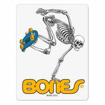 Powell Peralta Skateboard Skeleton Sticker Clear
