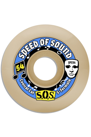 SOS Mezzo - Hardline Conical 101A - 54mm Wheels