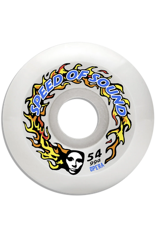 SOS Fire Mask Hardline Conical 99a - Candle White - 54mm