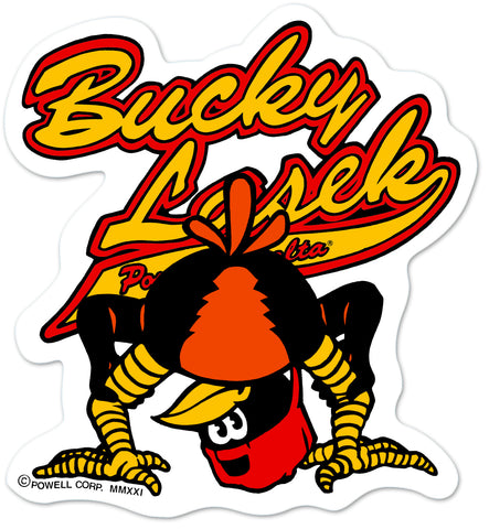 Powell Peralta Bucky Lasek Stadium Sticker 3"