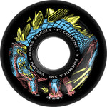 BONES WHEELS X-Formula Skateboard Wheels Collins Dino-Sortas 53mm V6 Wide-Cut 99A