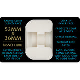 Powell Peralta Andy Anderson Pro Nano-Cubic 97A - Dragon Formula - Asymmetrical - Med Ride Patch - Offset - 52mm x 36mm 97A