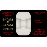 Powell Peralta Dragons 93A - V4 Symmetrical Shape - Medium Ride Patch - 54mm x 34mm 93A V4