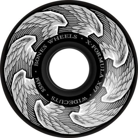 BONES WHEELS X-Formula Death Angels 55mm V6 Widcuts 97A Wheels
