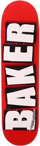 Baker Brand Logo White Deck 8.5