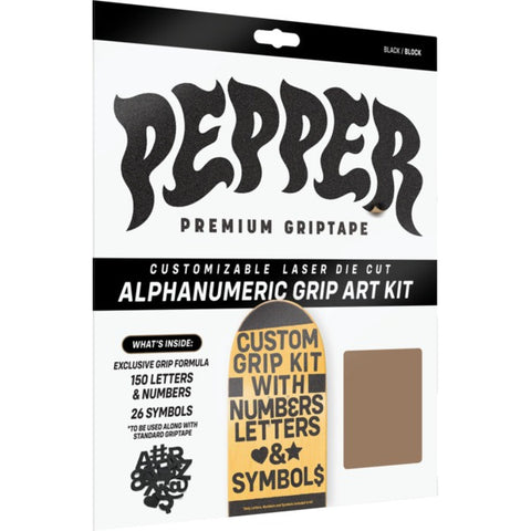 Pepper Alphanumeric Grip Kit