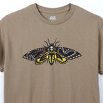 Metal Moth T-Shirt Brown