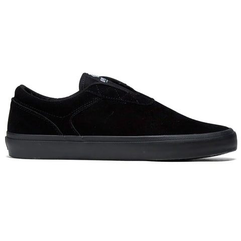 Opus Honey Slip - Black Suede / Black