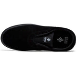Opus Honey Slip - Black Suede / Black