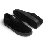 Opus Honey Slip - Black Suede / Black