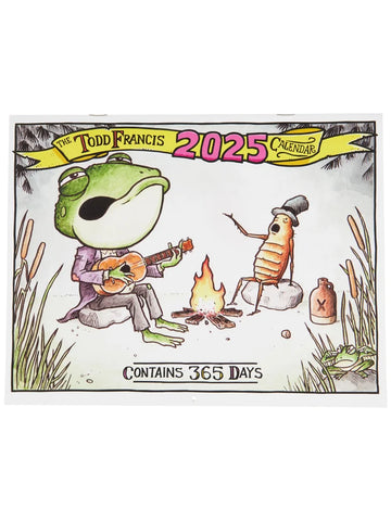 Antihero Todd Francis 2025 Calendar