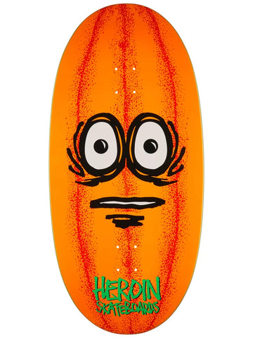 Heroin Team Eggzilla 3 Shaped Deck 14.0 PUMPKIN