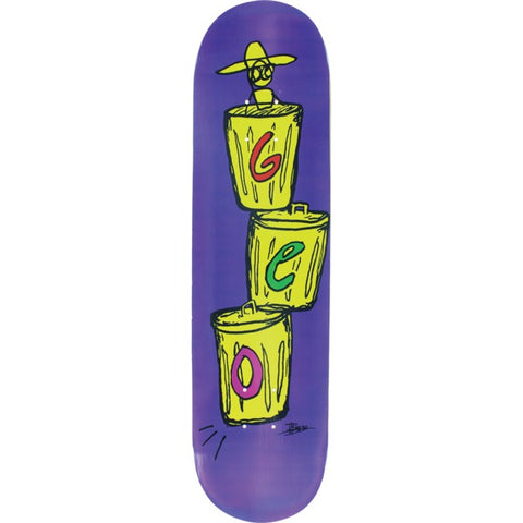 Geo Trash Can Cowboy Deck 8.0"