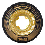 Ricta 52mm Chrome Core Black Gold 99a Skateboard Wheels