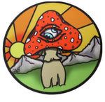 Ghost Mushroom Sticker