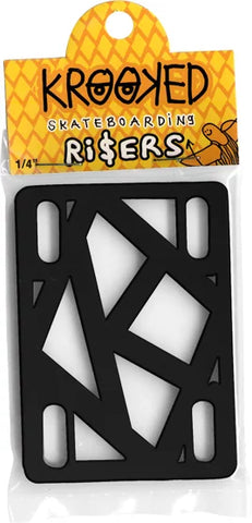 Krooked Riser Set 1/4” (Black)